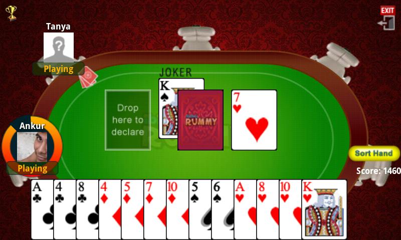 13 cards offline rummy game